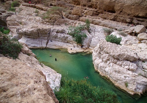 Le Wadi Shab et Al Jayla.