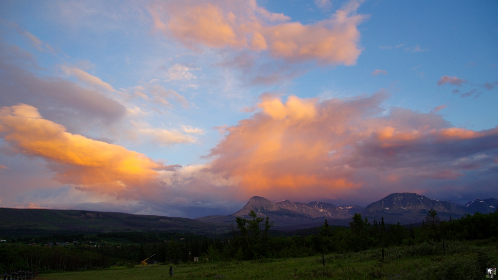 0723.JPG - Coucher de soleil arrivé au camping.