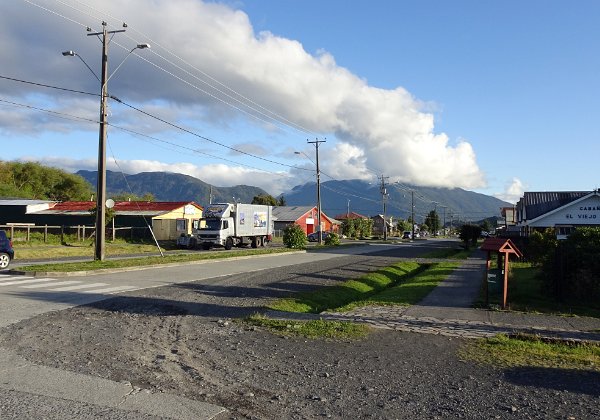 Route Coyhaique à Chaitèn.